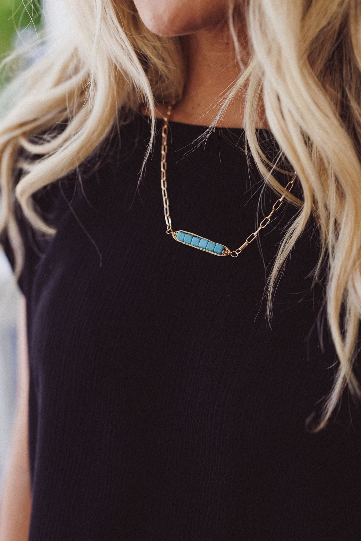 Desert Line Necklace - Gold - Pre Order