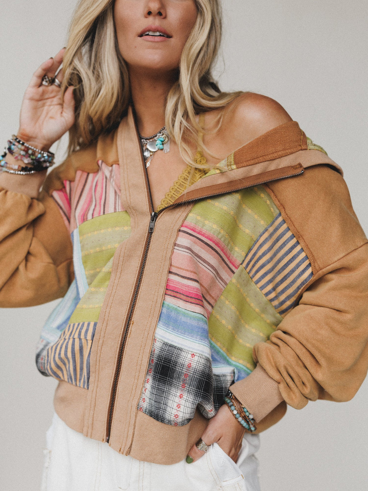 Dream In Thread Jacket - Camel - Pre Order