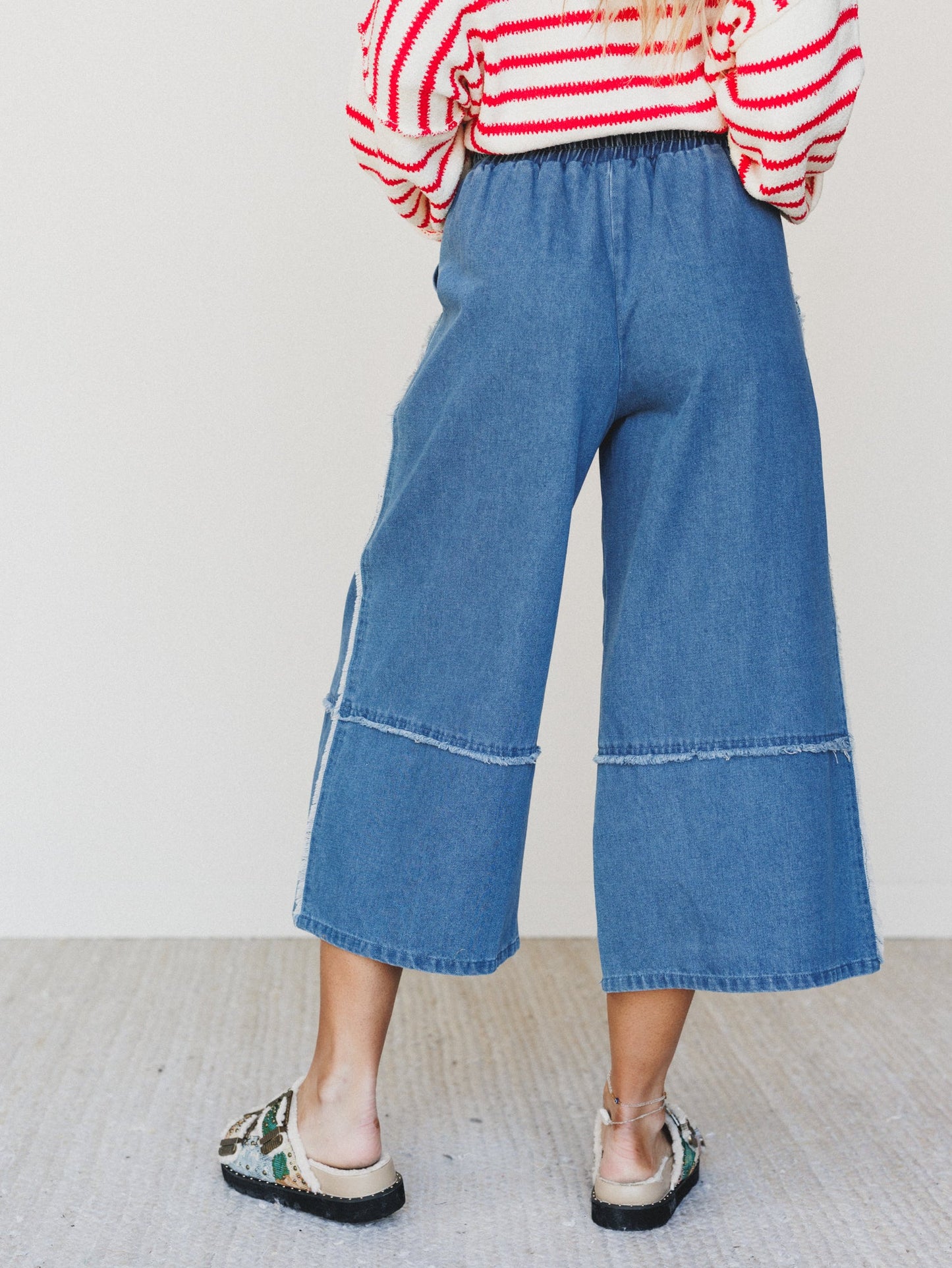 Cozy Blues Denim Pants - Denim