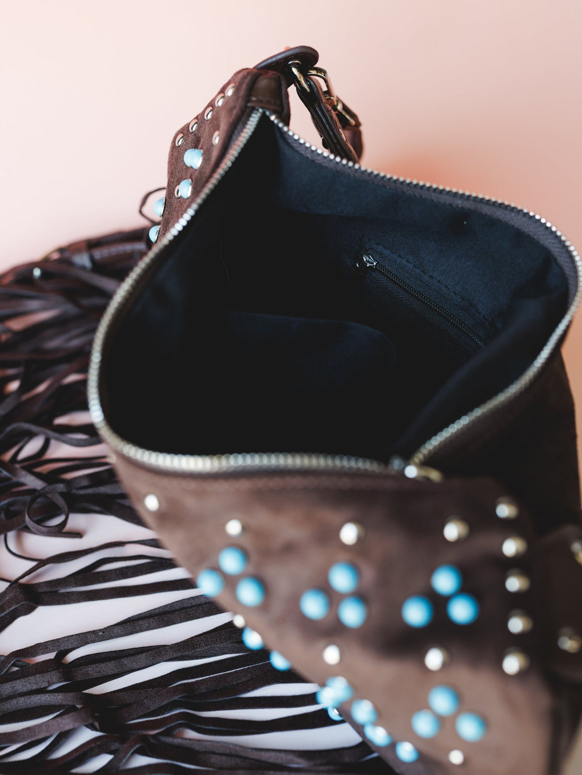 Boho of the West Hobo Bag - Chocolate