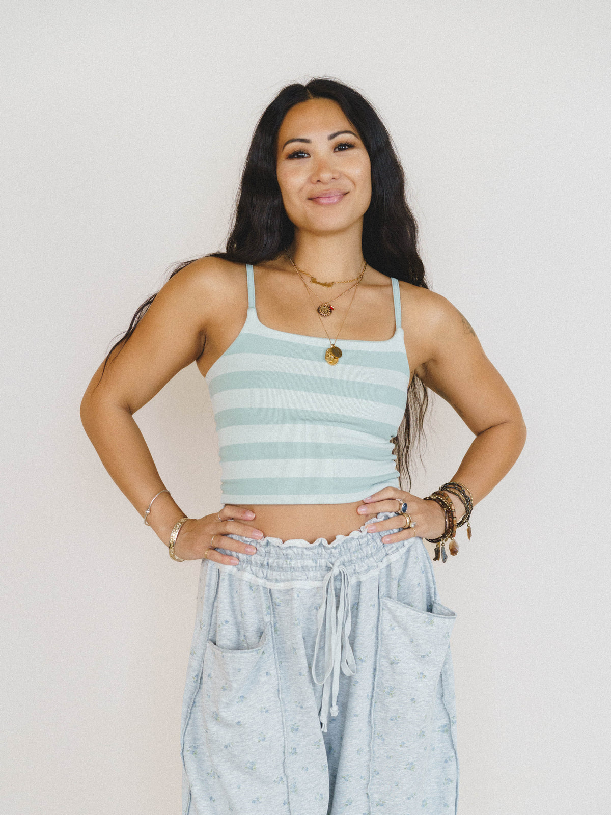 Daylight Stripes Brami - Dusty Mint