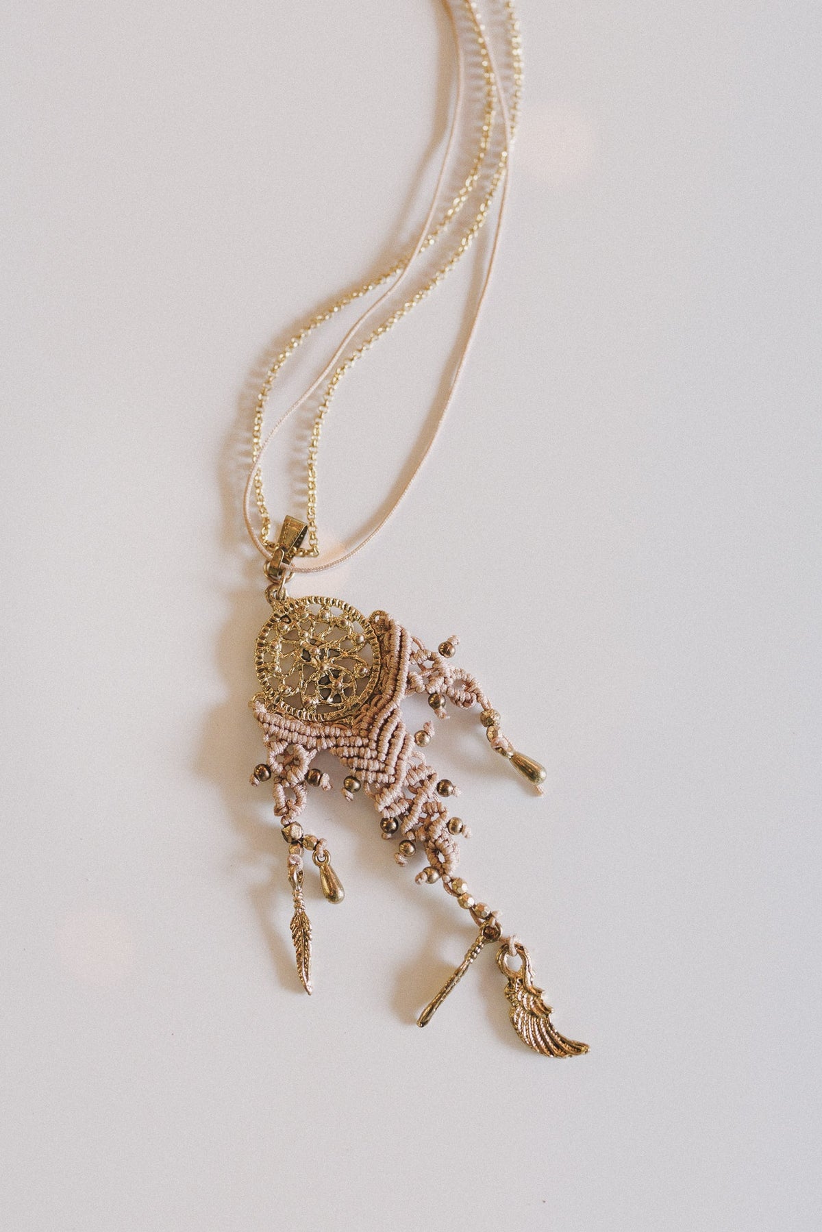 Dream Forever Woven Necklace - Gold - Pre Order