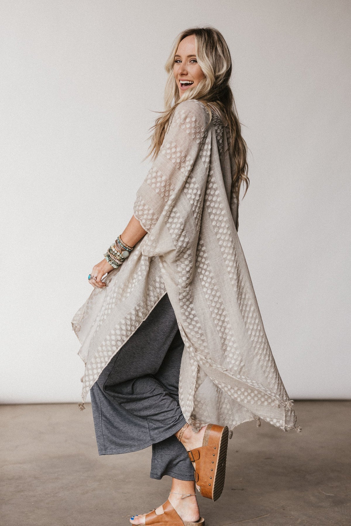 Boheme Breeze Kimono - Taupe - Pre Order