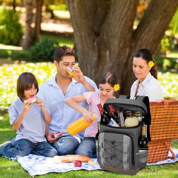 Insulated Cooler Backpack – 25L Leakproof Outdoor Cooler Bag