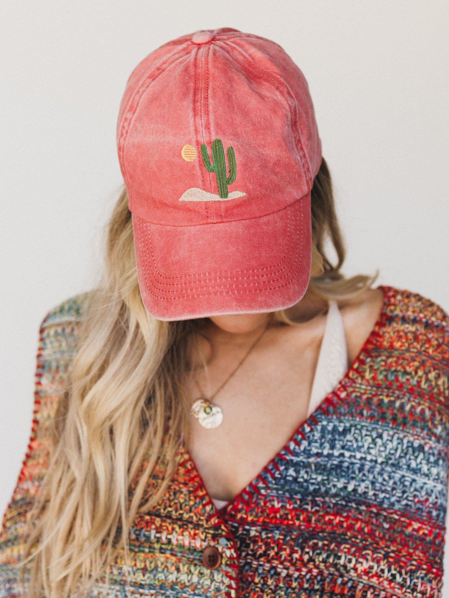 Desert Dreaming Baseball Hat - Burnt Orange