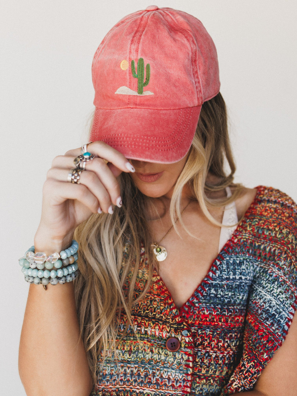 Desert Dreaming Baseball Hat - Burnt Orange