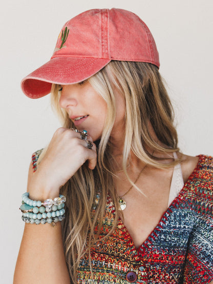 Desert Dreaming Baseball Hat - Burnt Orange