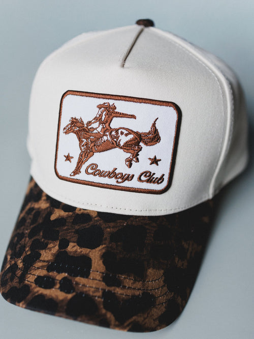 Cowboys Club Trucker Hat - Beige