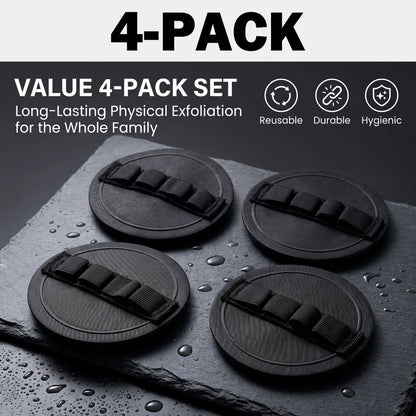 4-in-1 Exfoliating Scrubber Set | Reveal Silky Smooth Skin In Every Shower(4PCS)