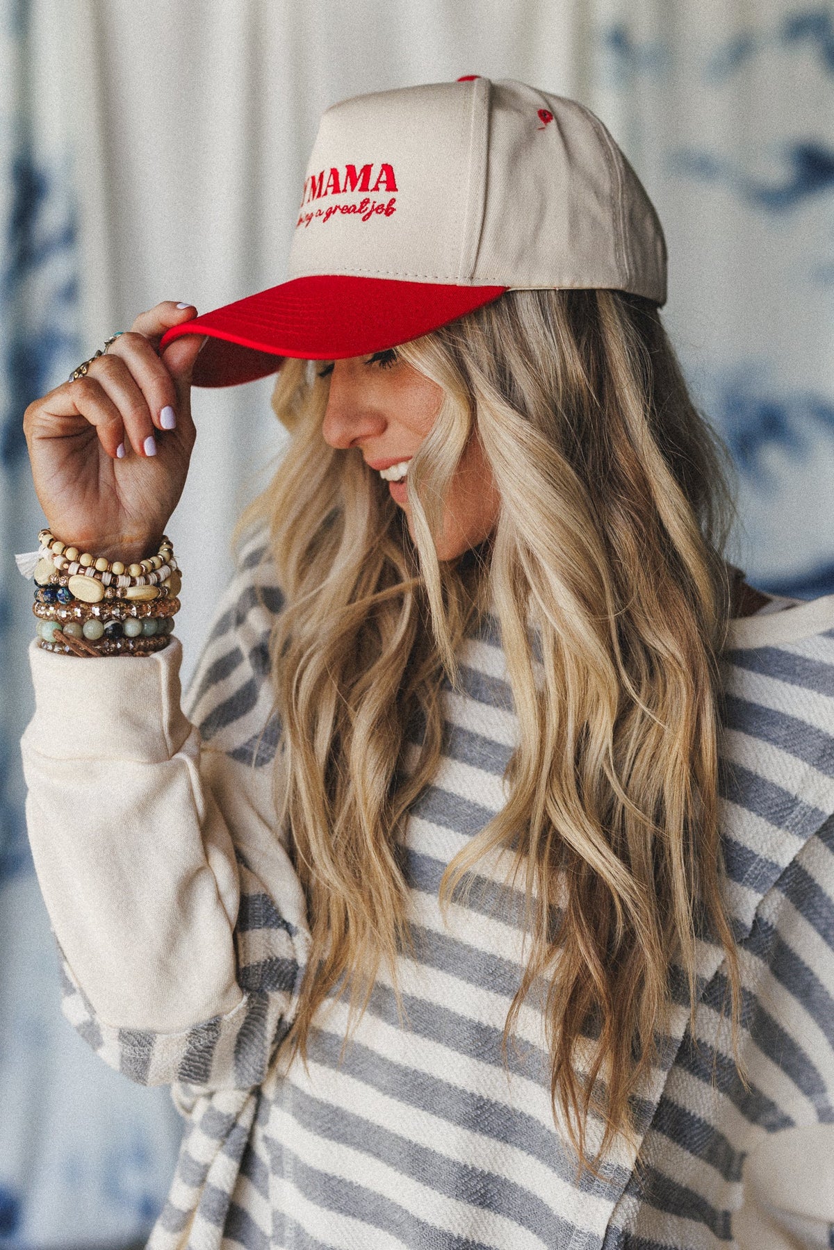 Hey Mama Hat - Red