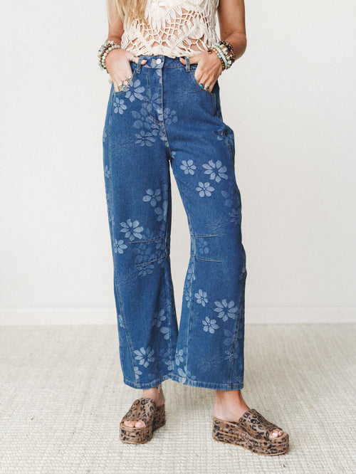 Groovy Step Jeans - Medium Wash