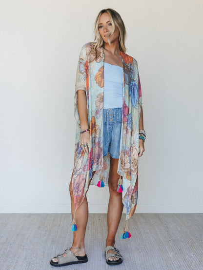 Color Dream Kimono - Blooming Field