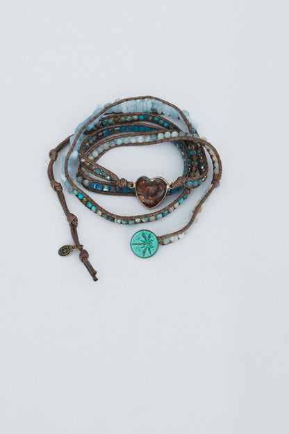 Bound By Love Wrap Bracelet - Multi