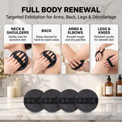 4-in-1 Exfoliating Scrubber Set | Reveal Silky Smooth Skin In Every Shower(4PCS)