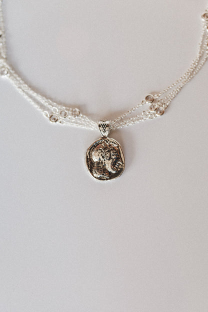 Goodluck Charm Necklace - Silver