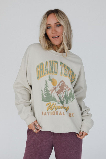 Grand Teton Sweatshirt - Sand