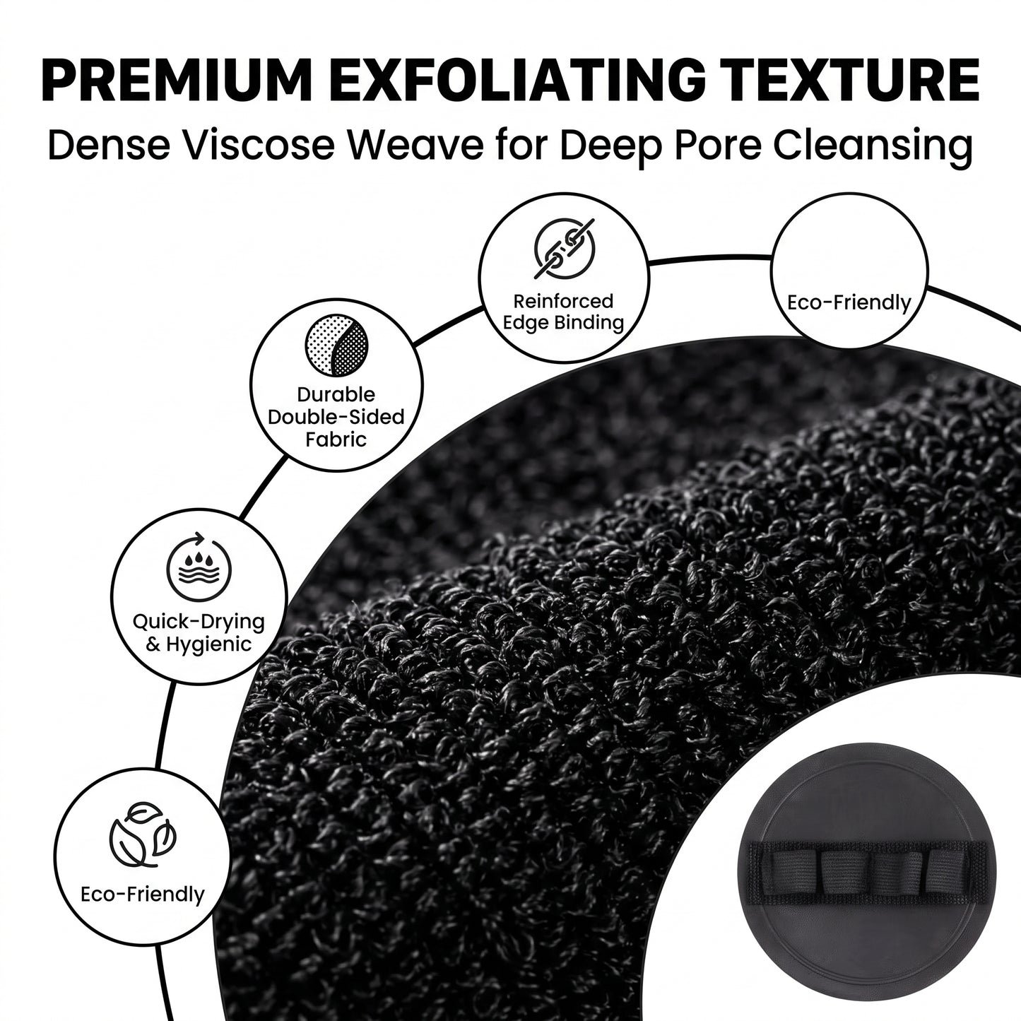 4-in-1 Exfoliating Scrubber Set | Reveal Silky Smooth Skin In Every Shower(4PCS)