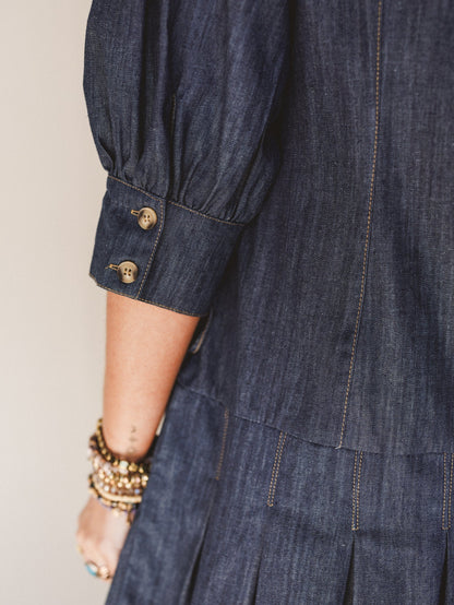 American Classic Dress - Indigo