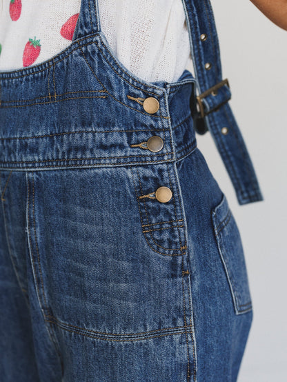 Farmer Chic Overalls - Denim