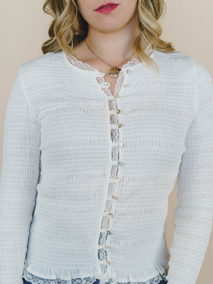 Betty Lou Blouse - Off White