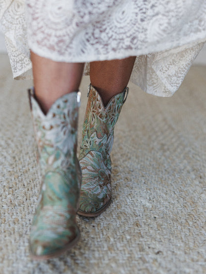 Amaryllis Bootie - Green