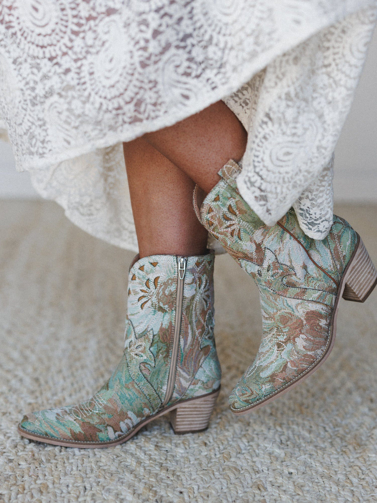 Amaryllis Bootie - Green