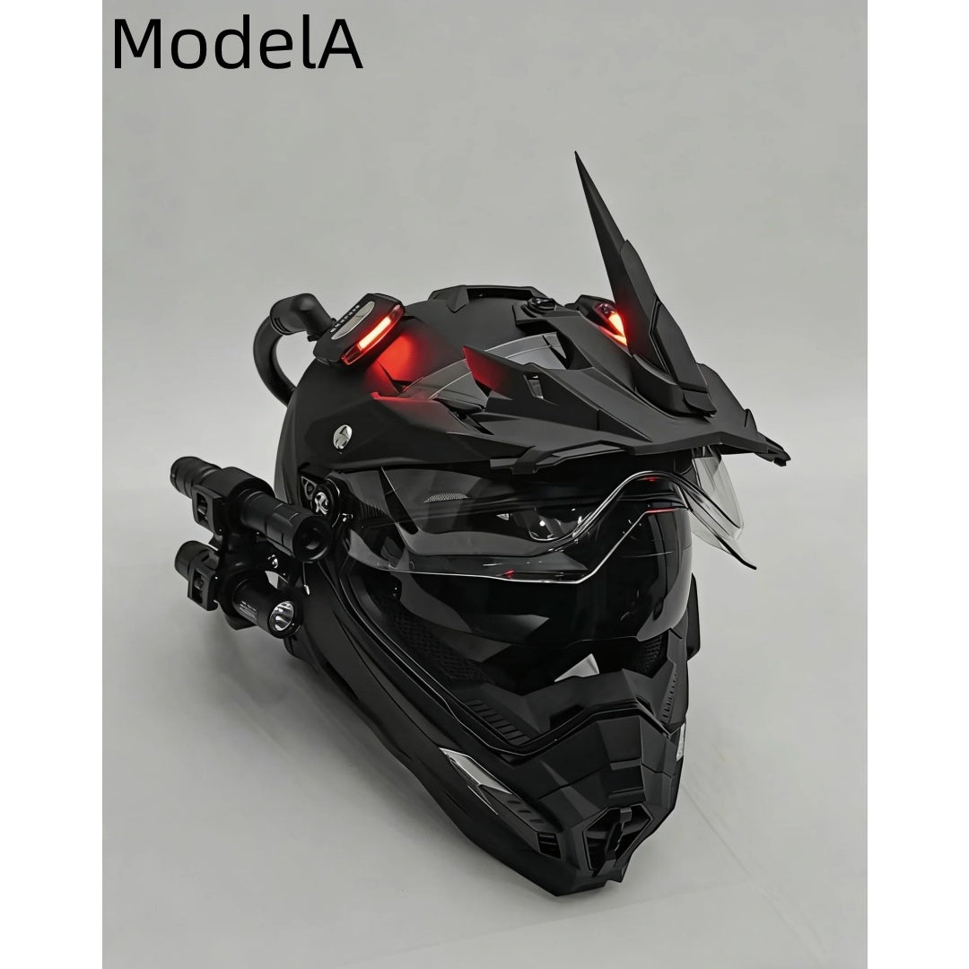 Full-face off-road motorcycle helmet