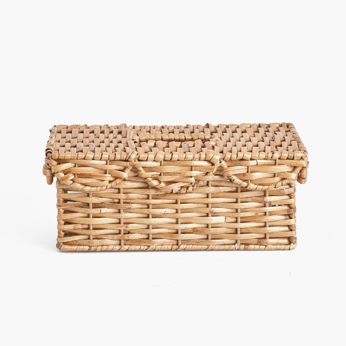 Rattan Tissue Box Holder