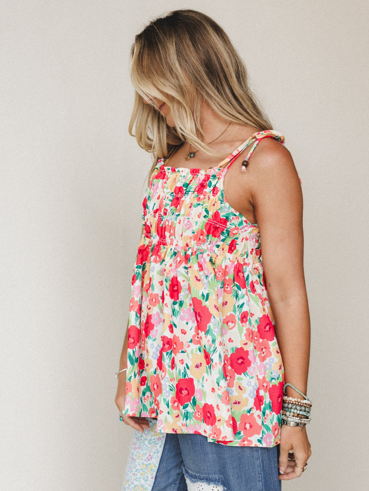 Bohemian Bloom 2 Piece Bundle - Red Floral
