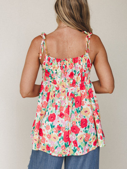 Bohemian Bloom 2 Piece Bundle - Red Floral