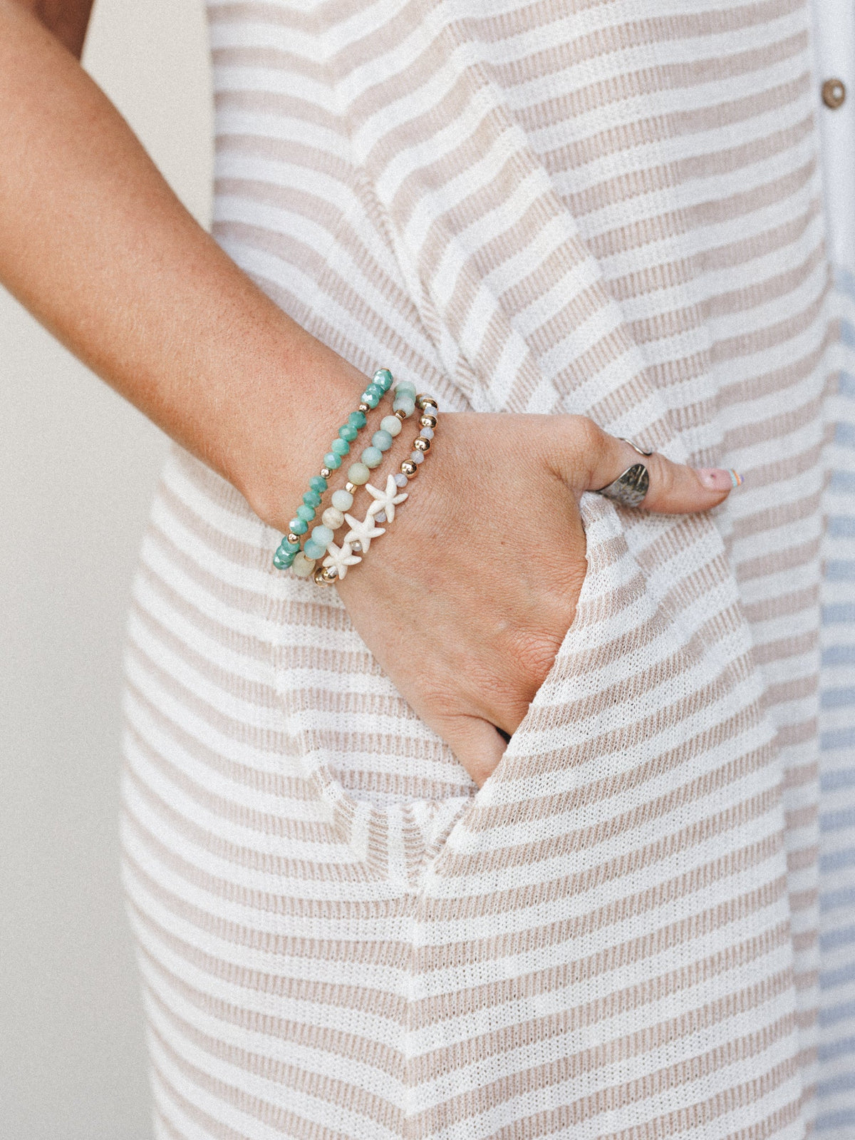 Coastal Dreams 3 Piece Bundle - Gold Mint