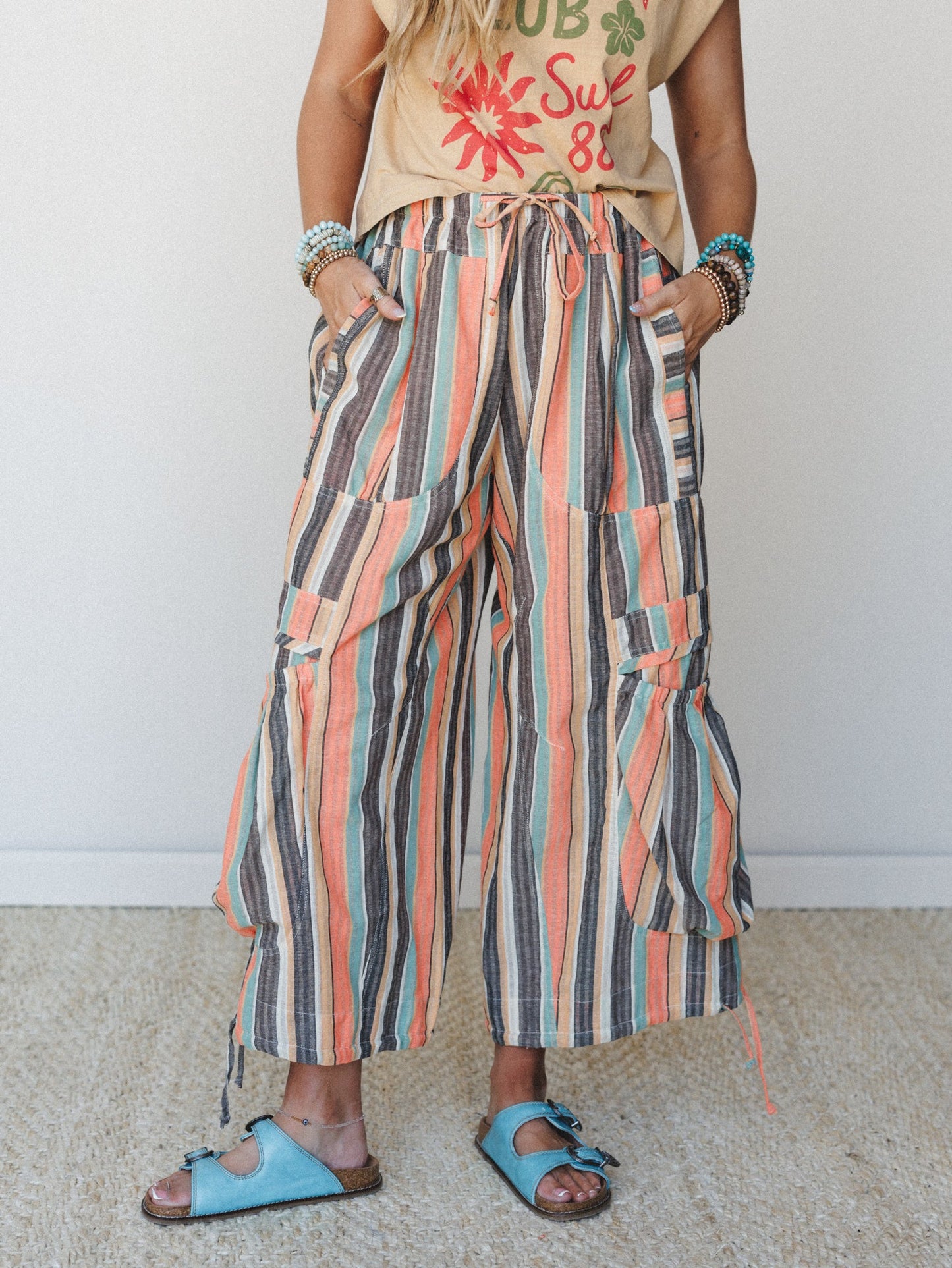 Boardwalk Stroll Pants - Sunset