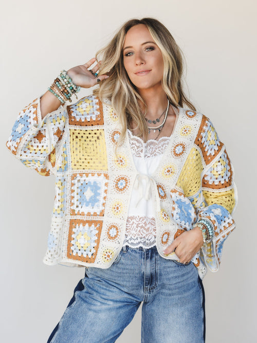 All Seasons Kimono - Yellow Mocha - Pre Order