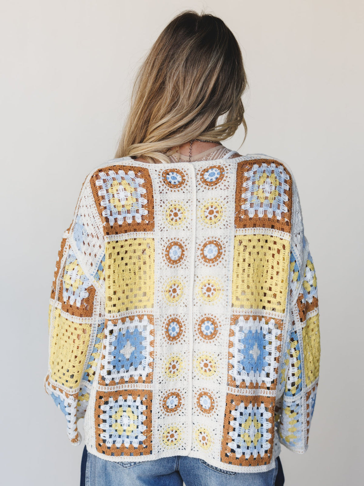 All Seasons Kimono - Yellow Mocha