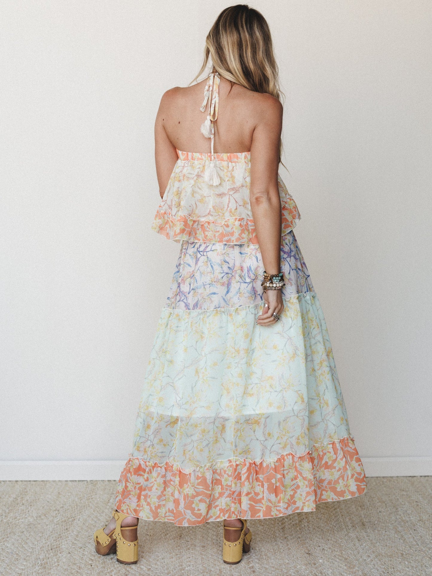 Floral Love Letters Dress - Flower Multi