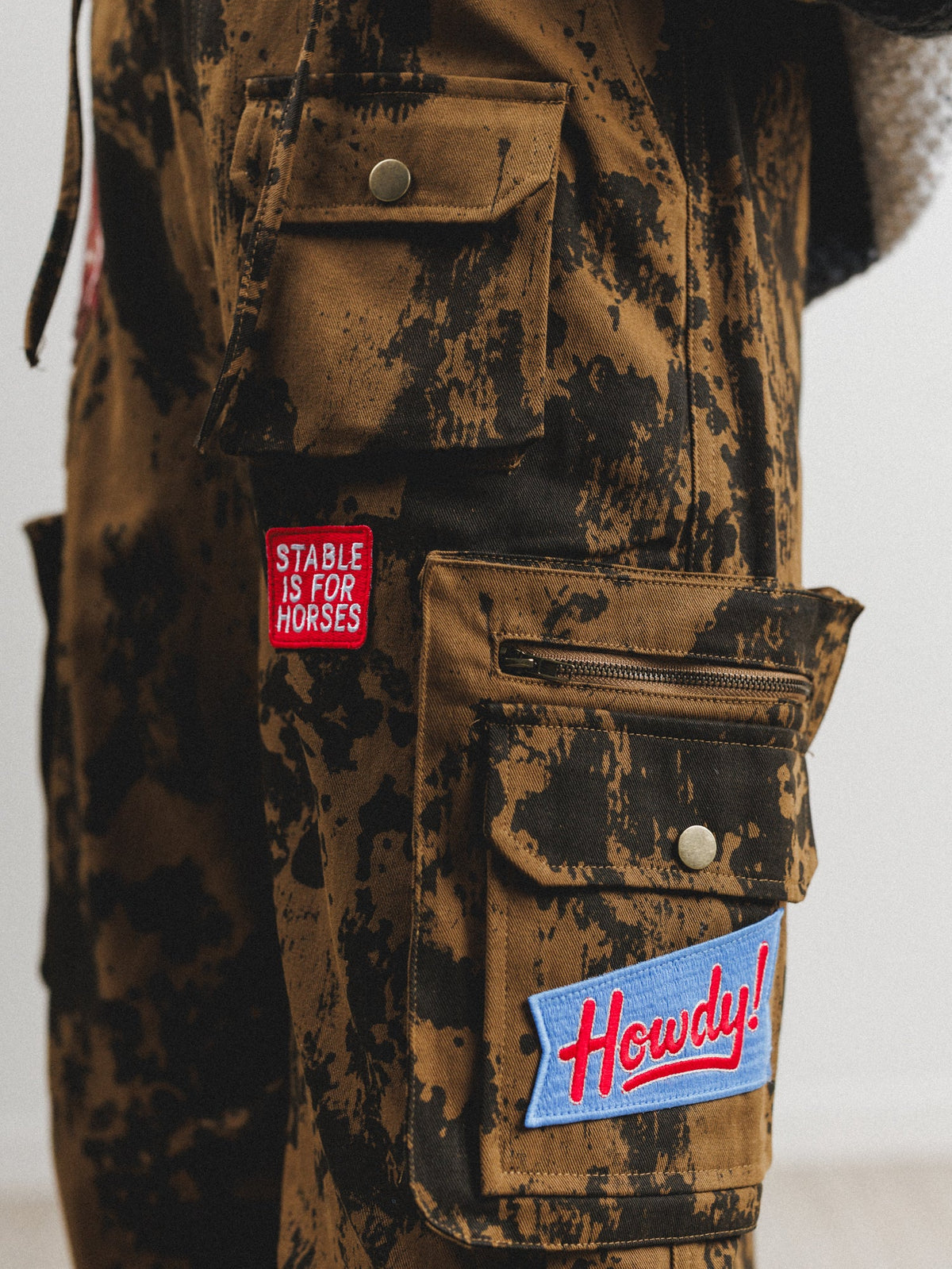 Cowgirl Song Cargo Pants - Golden Brown