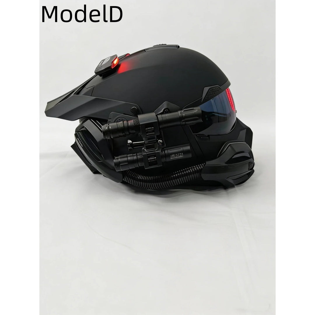 Full-face off-road motorcycle helmet