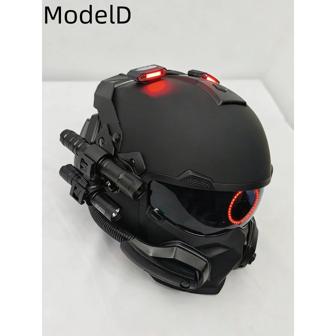 Full-face off-road motorcycle helmet