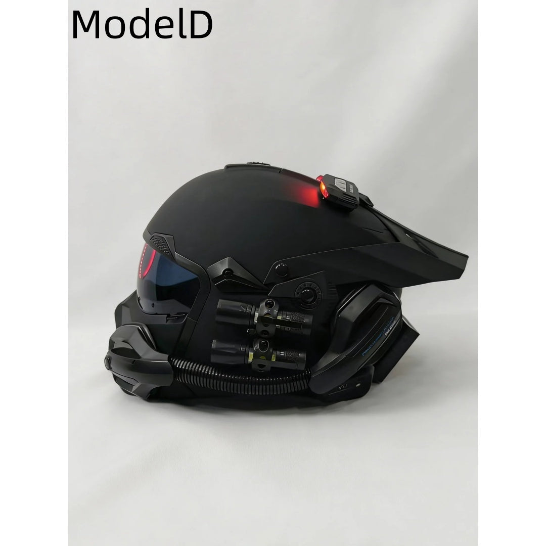 Full-face off-road motorcycle helmet