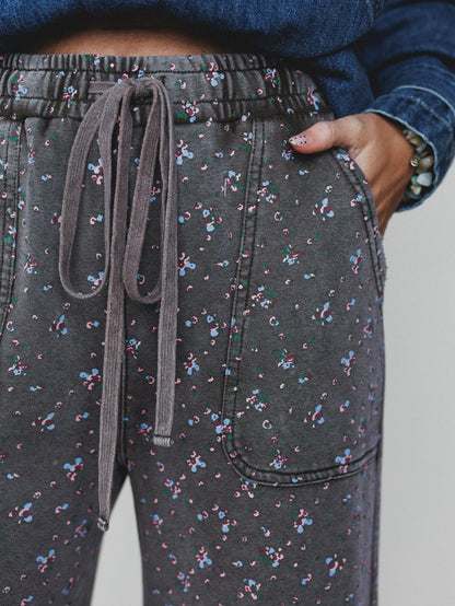 Blooming Season Pants - Ash Olive