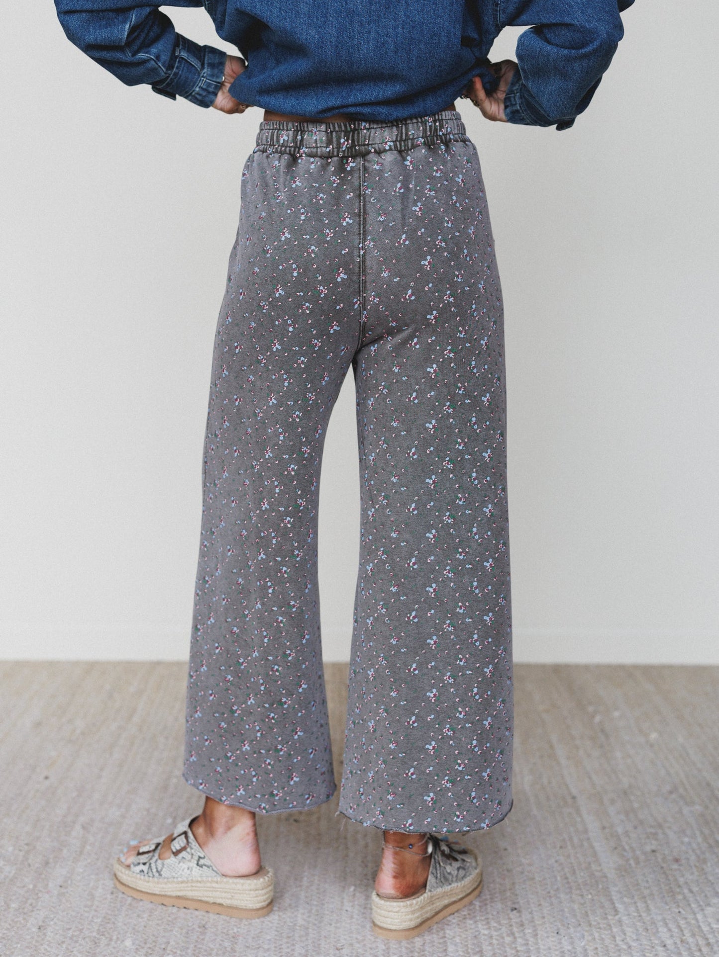 Blooming Season Pants - Ash Olive