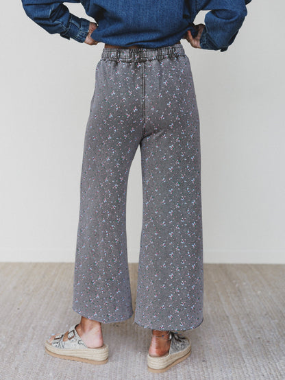 Blooming Season Pants - Ash Olive