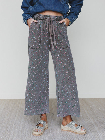Blooming Season Pants - Ash Olive