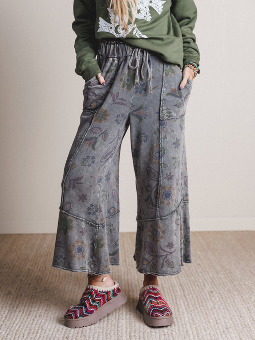 Groove Garden Pants - Charcoal