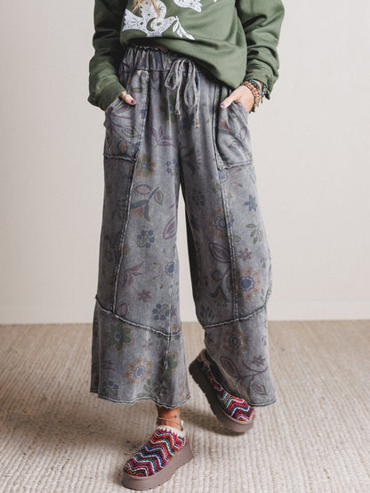Groove Garden Pants - Charcoal
