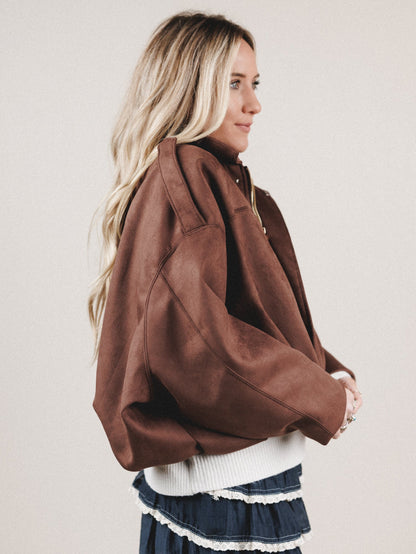 Boho City Jacket - Brown
