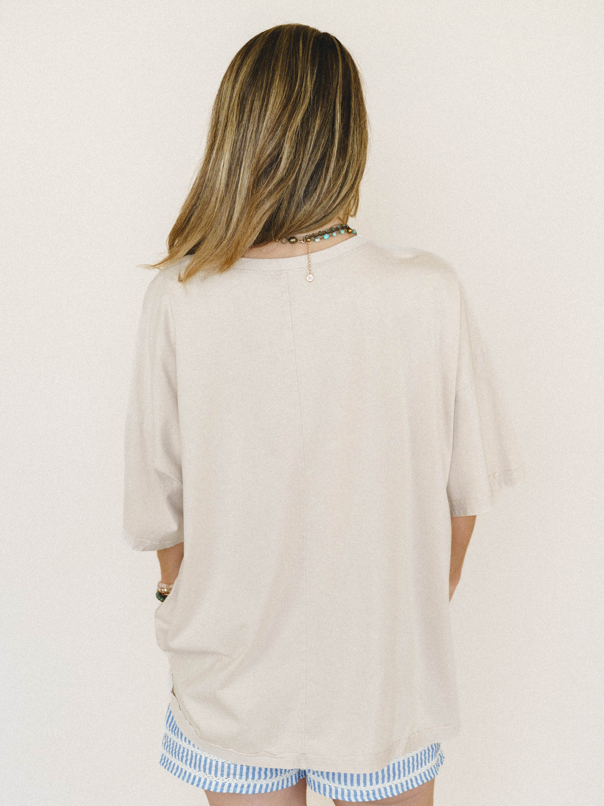 Bird Song Tee - Khaki