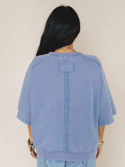 Americana Top - Washed Denim