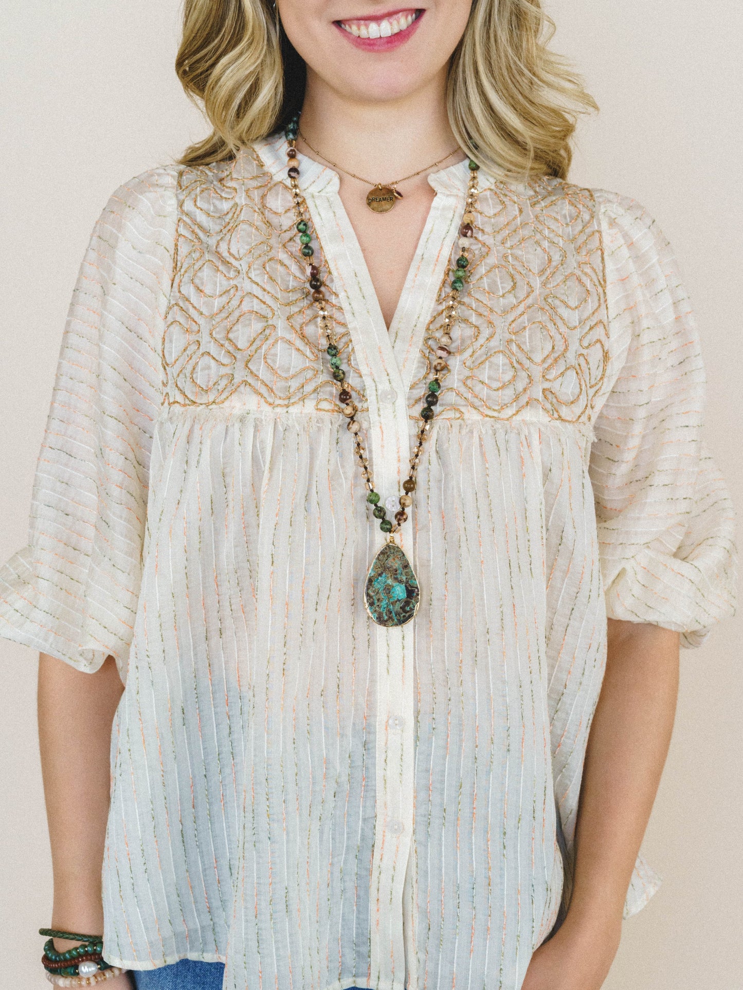 Florence Blouse - Ivory
