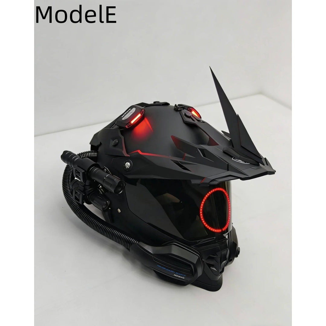 Full-face off-road motorcycle helmet
